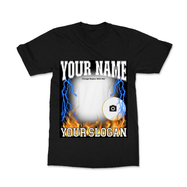 Custom Rap Tee - Made by You (Black)