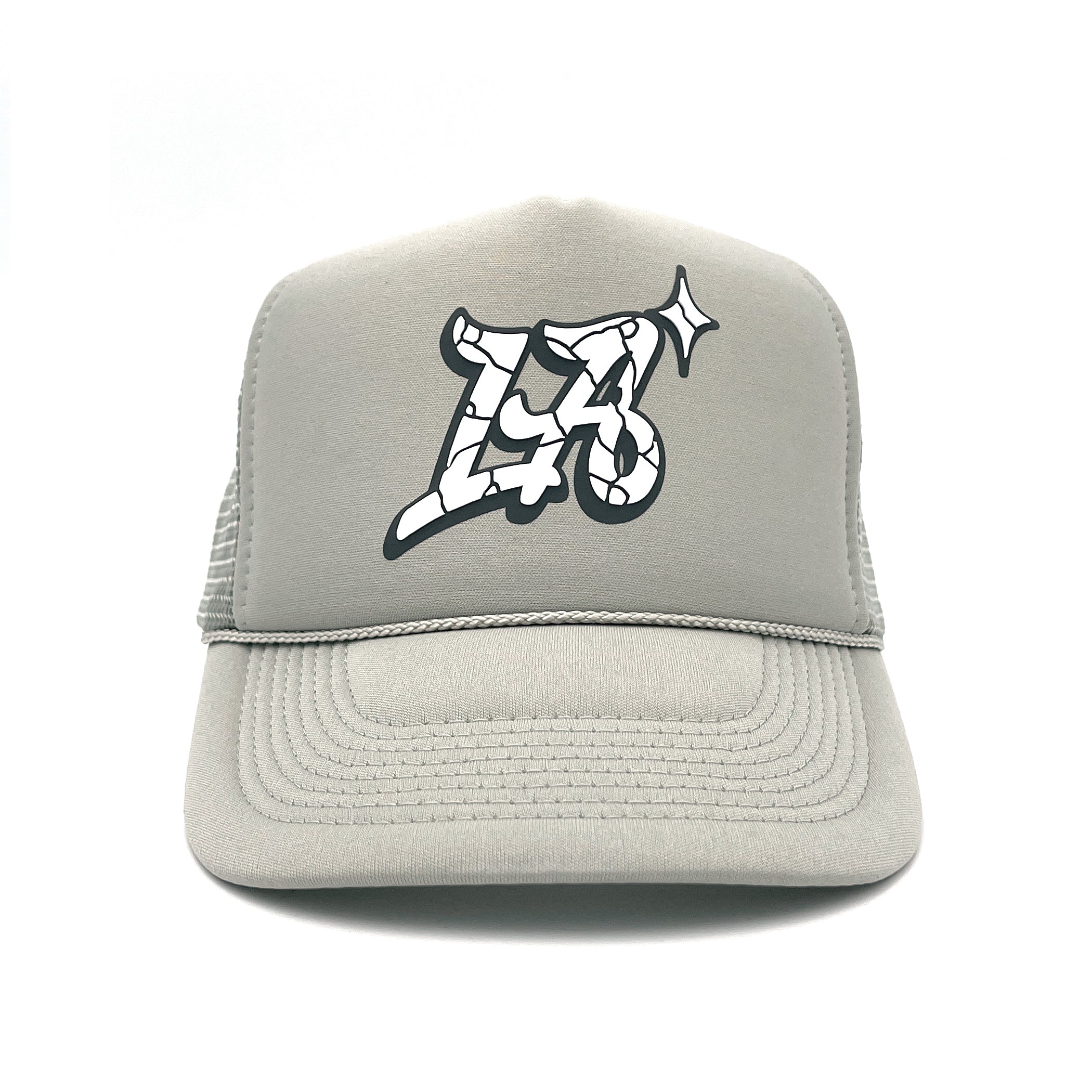 L.A. Relic Trucker Hat (Silver) – Product of LA